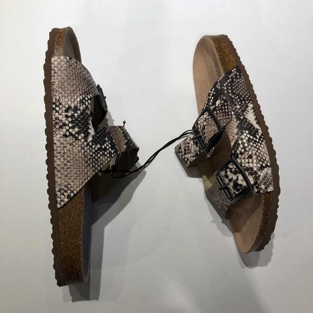 Madden girl snake print sandals sizes 9-11 NWOB - Picture 3 of 6